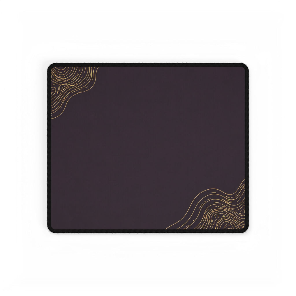 Printify preview: Minimal Aubergine Gold, 14.4 × 12.1 inches, on a white background.