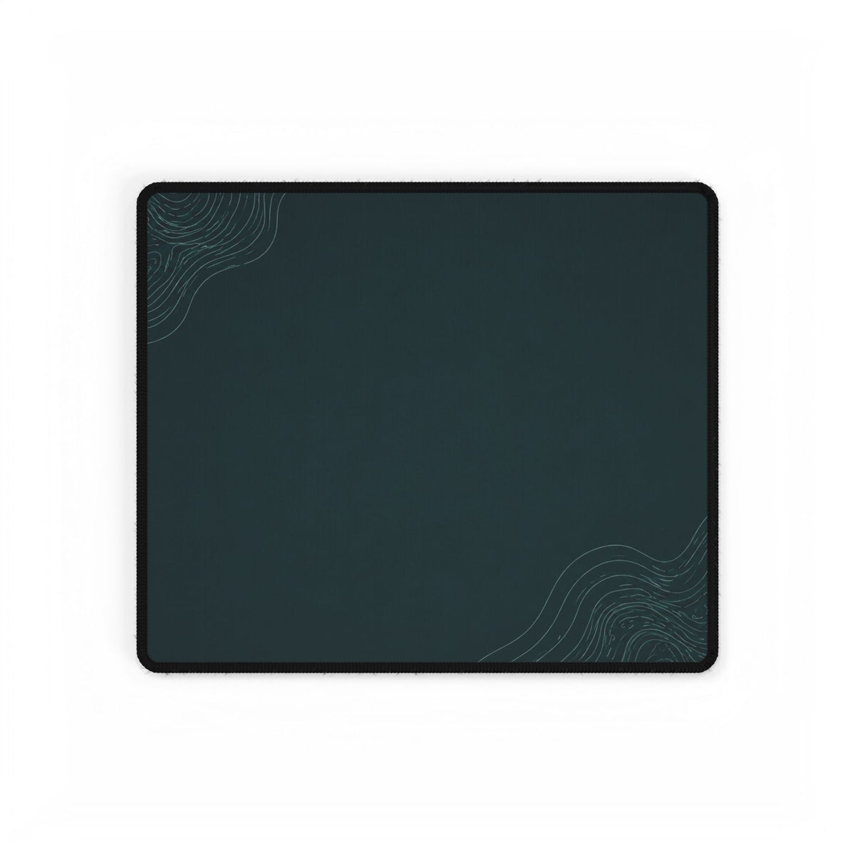 Printify preview: Minimal Deep Teal, 14.4 × 12.1 inches, on a white background.