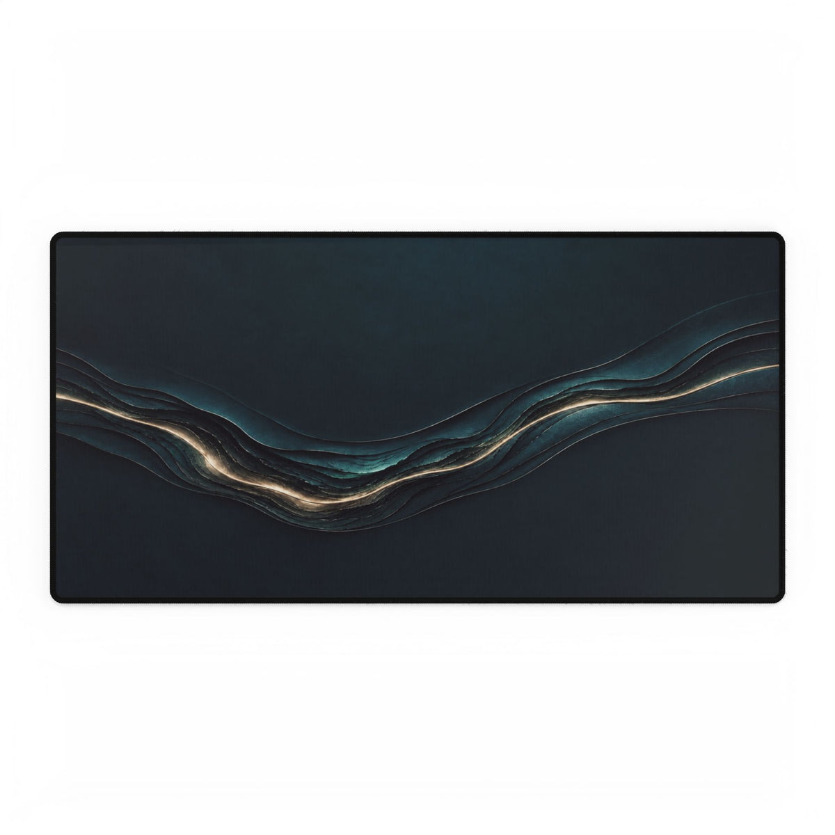 Printify preview: Teal Radiance, 31.5 × 15.5 inches, on a white background.