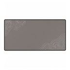 Minimal Stone Grey desk mat in a large rectangular format, shown flat on a white background.