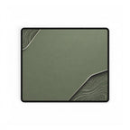 Printify preview: Sage Cutaway desk mat, 14.4 × 12.1 inches, flat on a white background.