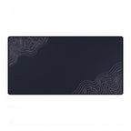 Minimal Navy desk mat in a large rectangular format, shown flat on a white background.