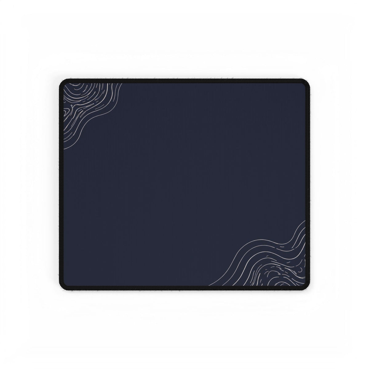 Minimal Navy desk mat in a compact format, shown flat on a white background.