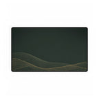 Printify preview: Forest Interference desk mat, 23.6 × 13.8 inches, flat on a white background.