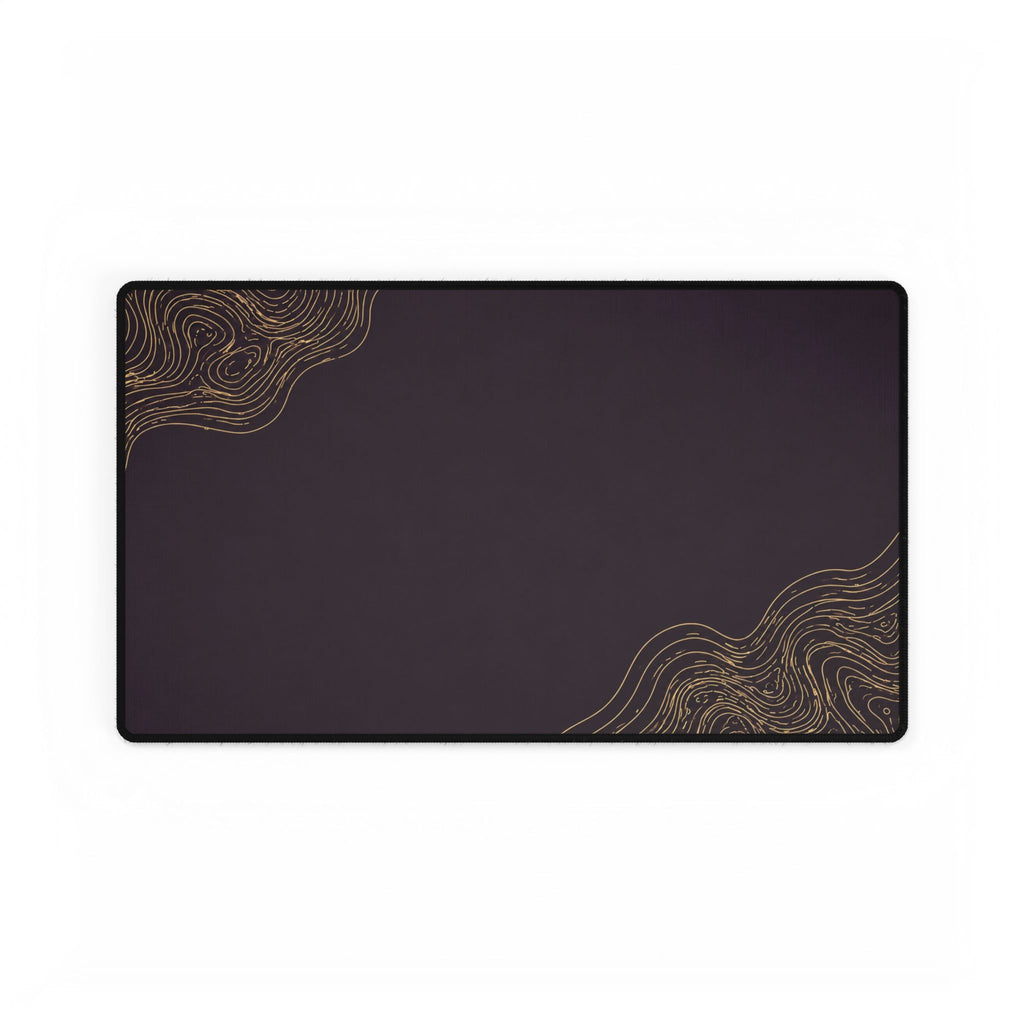 Printify preview: Minimal Aubergine Gold, 23.6 × 13.8 inches, on a white background.