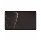 Printify preview: Espresso Optic desk mat, 23.6 × 13.8 inches, flat on a white background.