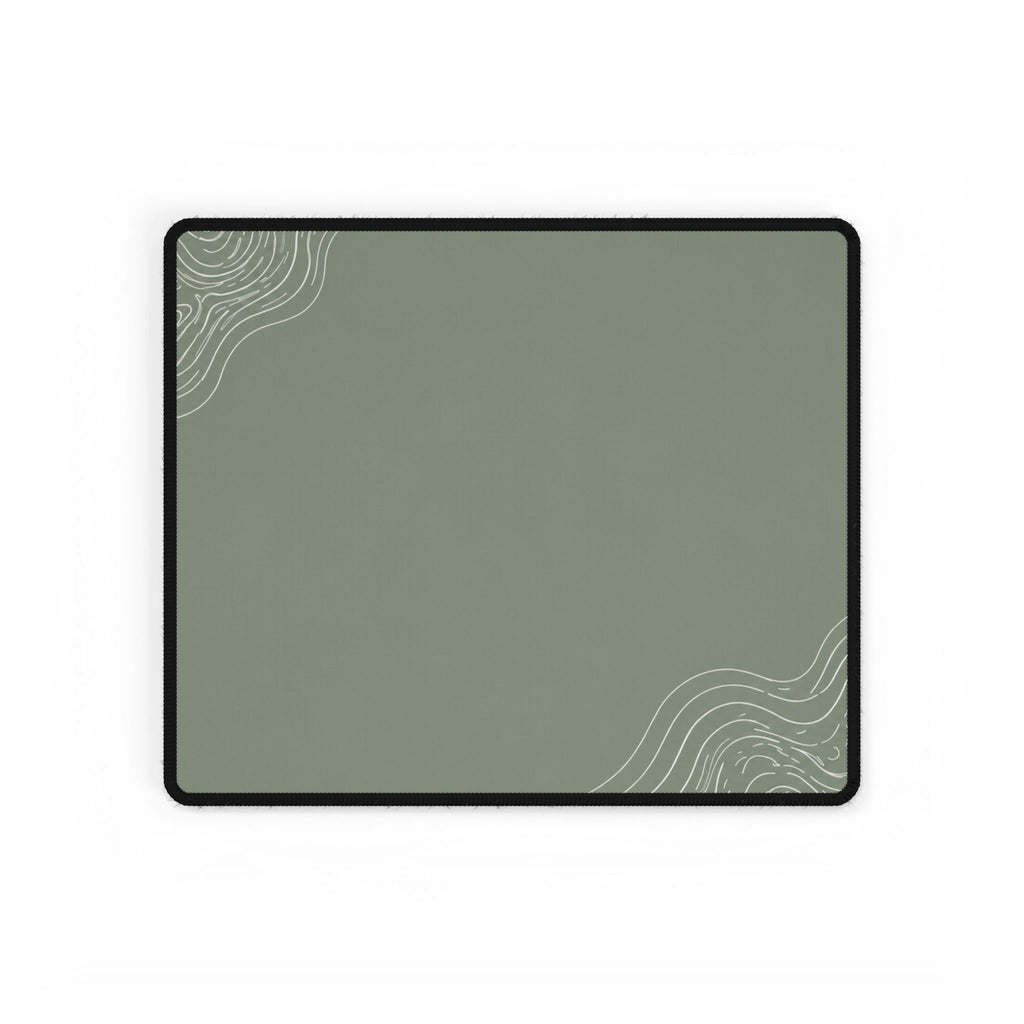 Minimal Green desk mat in a compact format, shown flat on a white background.
