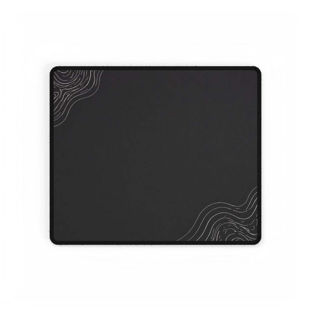 Minimal Charcoal desk mat in a compact format, shown flat on a white background.