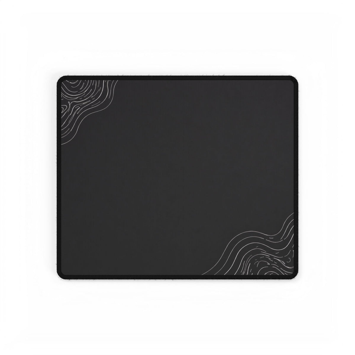Minimal Charcoal desk mat in a compact format, shown flat on a white background.