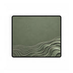 Printify preview: Sage Evolution desk mat, 14.4 × 12.1 inches, flat on a white background.