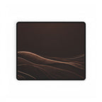 Printify preview: Espresso Horizon desk mat, 14.4 × 12.1 inches, flat on a white background.