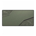 Printify preview: Sage Cutaway desk mat, 31.5 × 15.5 inches, flat on a white background.