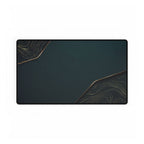 Printify preview: Teal Cutaway desk mat, 23.6 × 13.8 inches, flat on a white background.