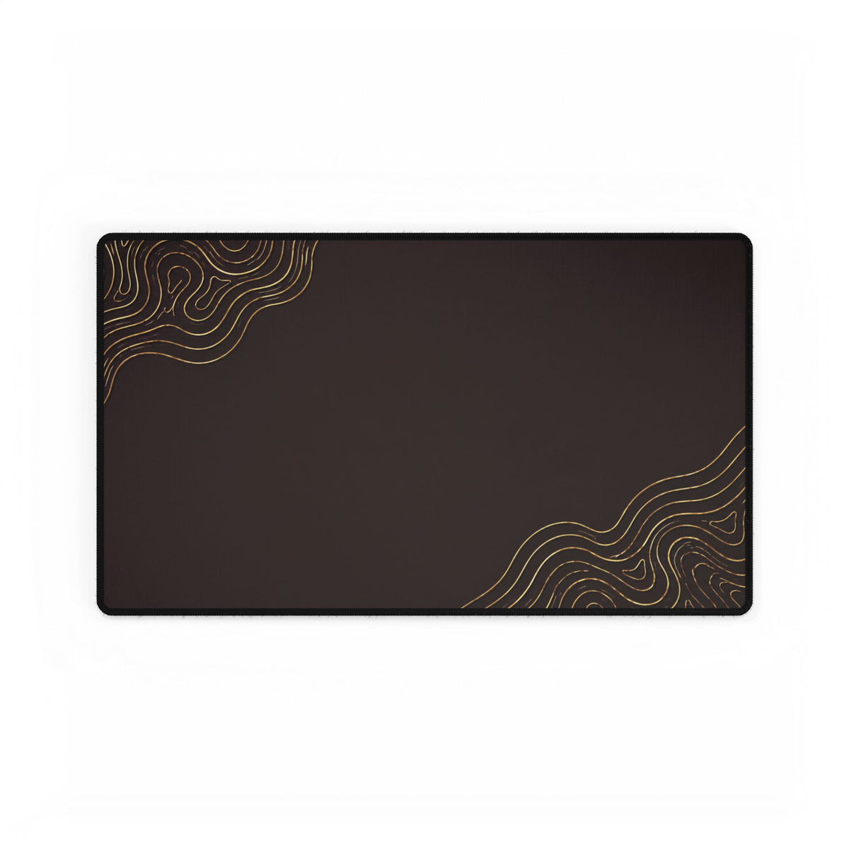 Minimal Chocolate desk mat in a medium rectangular format, shown flat on a white background.