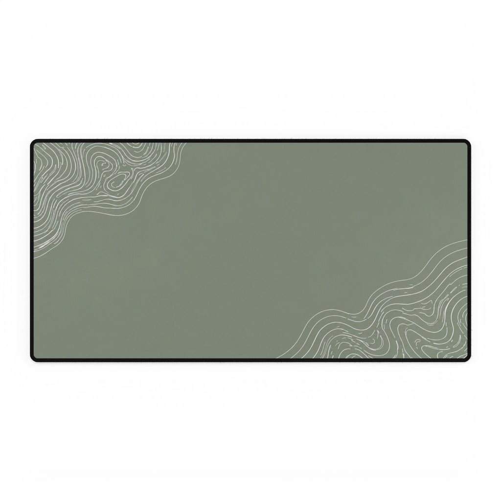 Minimal Green desk mat in a large rectangular format, shown flat on a white background.