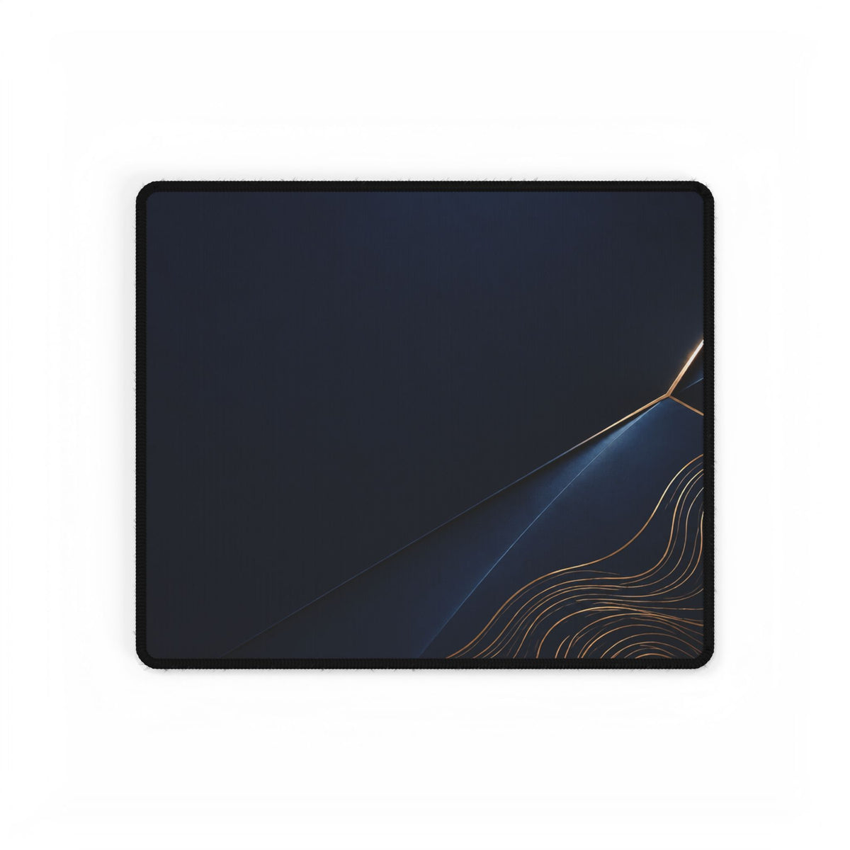 Printify preview: Navy Facet, 14.4 × 12.1 inches, on a white background.