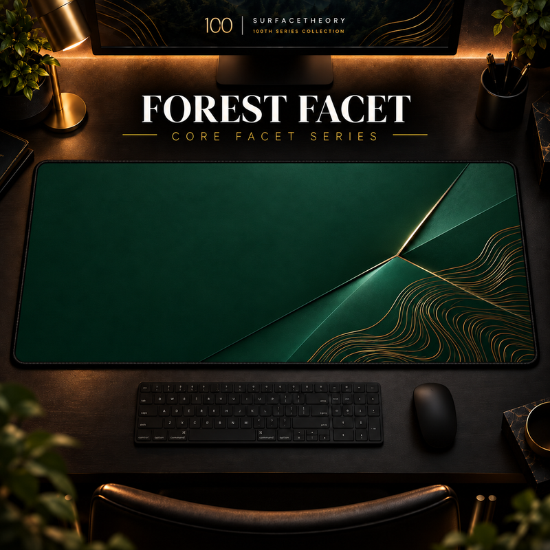Forest Facet Desk Mat