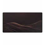 Printify preview: Espresso Horizon desk mat, 31.5 × 15.5 inches, flat on a white background.