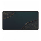 Printify preview: Teal Cutaway desk mat, 31.5 × 15.5 inches, flat on a white background.
