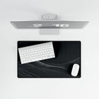 Printify preview: overhead view of Graphite Horizon, 23.6 × 13.8 inches, with keyboard and mouse.