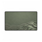 Printify preview: Sage Evolution desk mat, 23.6 × 13.8 inches, flat on a white background.
