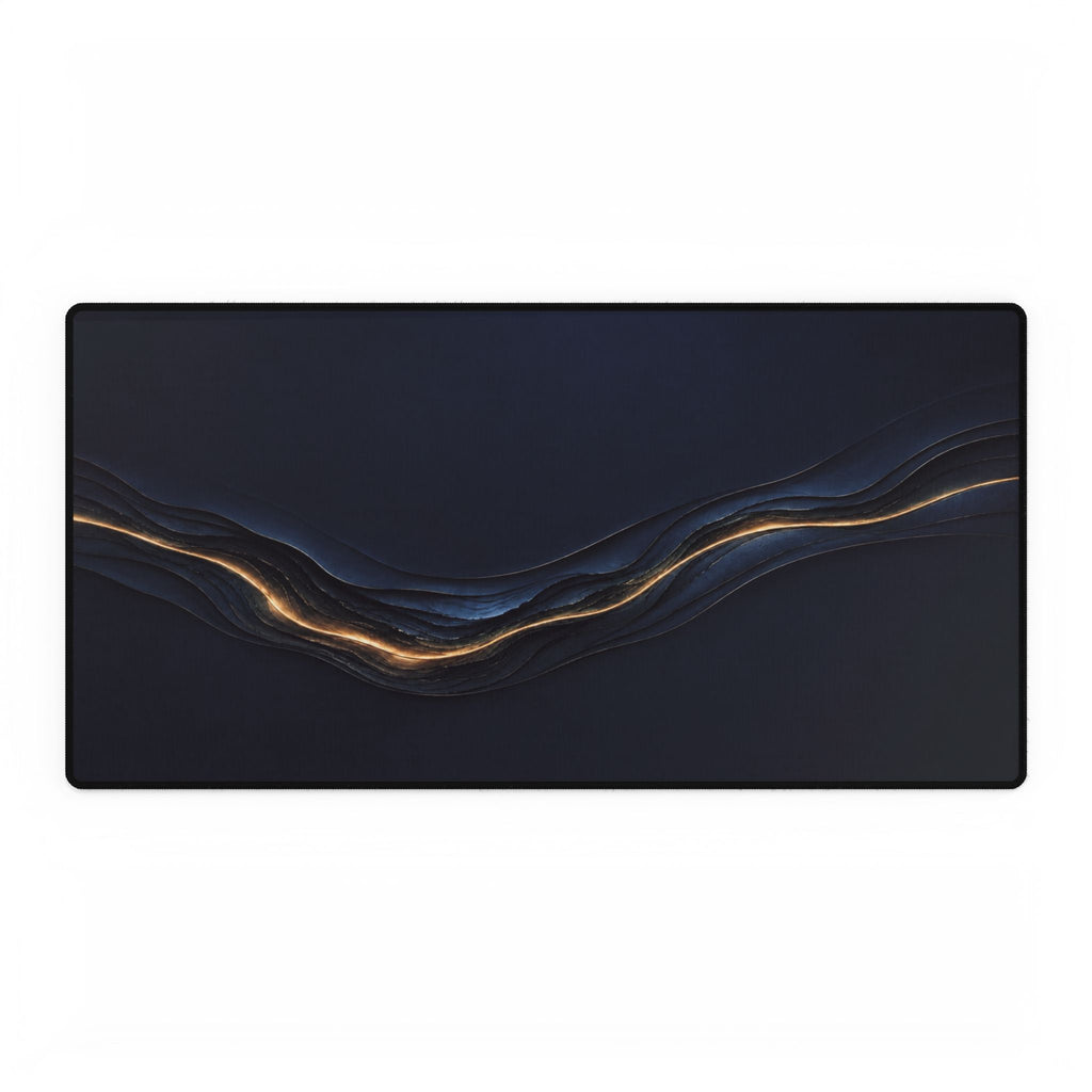Printify preview: Navy Radiance, 31.5 × 15.5 inches, on a white background.