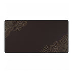 Minimal Chocolate desk mat in a large rectangular format, shown flat on a white background.