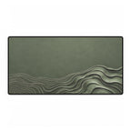 Printify preview: Sage Evolution desk mat, 31.5 × 15.5 inches, flat on a white background.