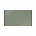 Minimal Green desk mat in a medium rectangular format, shown flat on a white background.