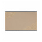 Minimal Beige desk mat in a medium rectangular format, shown flat on a white background.