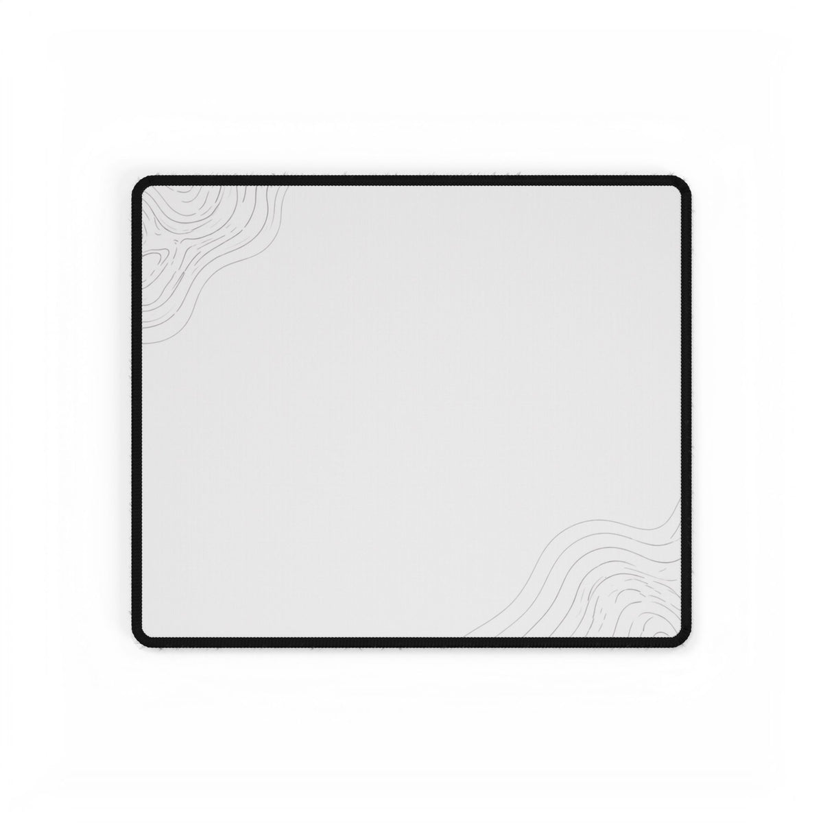 Minimal White desk mat in a compact format, shown flat on a white background.