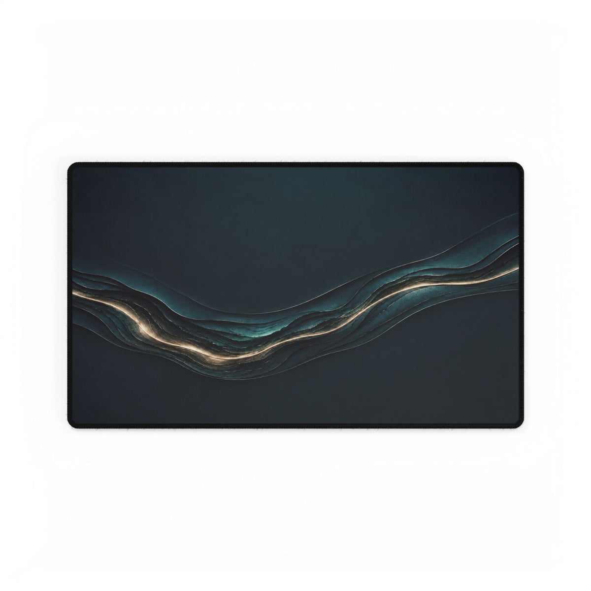 Printify preview: Teal Radiance, 23.6 × 13.8 inches, on a white background.