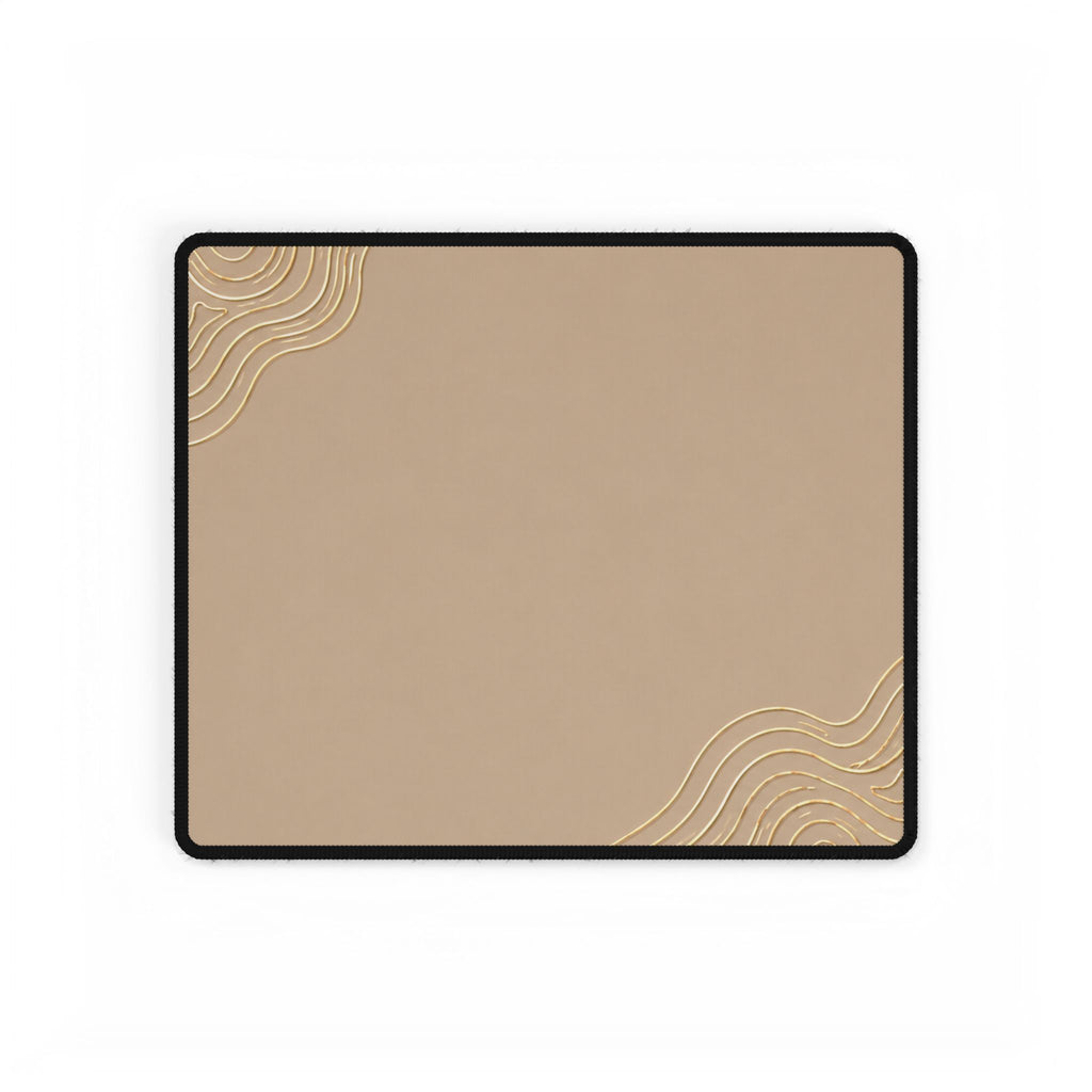 Minimal Beige desk mat in a compact format, shown flat on a white background.