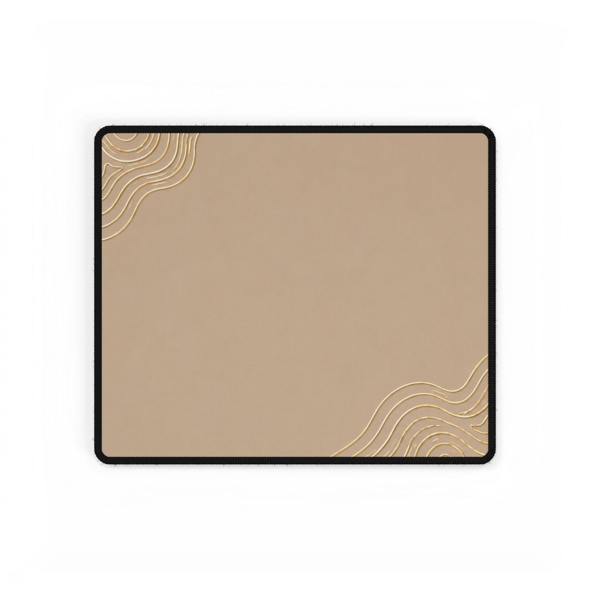 Minimal Beige desk mat in a compact format, shown flat on a white background.