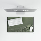 Printify preview: overhead view of Sage Evolution, 23.6 × 13.8 inches, with keyboard and mouse.