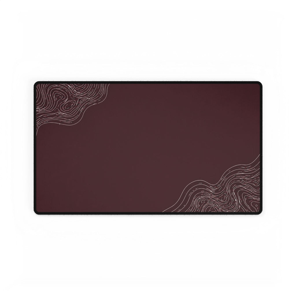 Printify preview: Minimal Oxblood Platinum, 23.6 × 13.8 inches, on a white background.