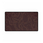Printify preview: Burgundy Atlas, 23.6 × 13.8 inches, on a white background.