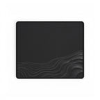Printify preview: Graphite Evolution desk mat, 14.4 × 12.1 inches, flat on a white background.