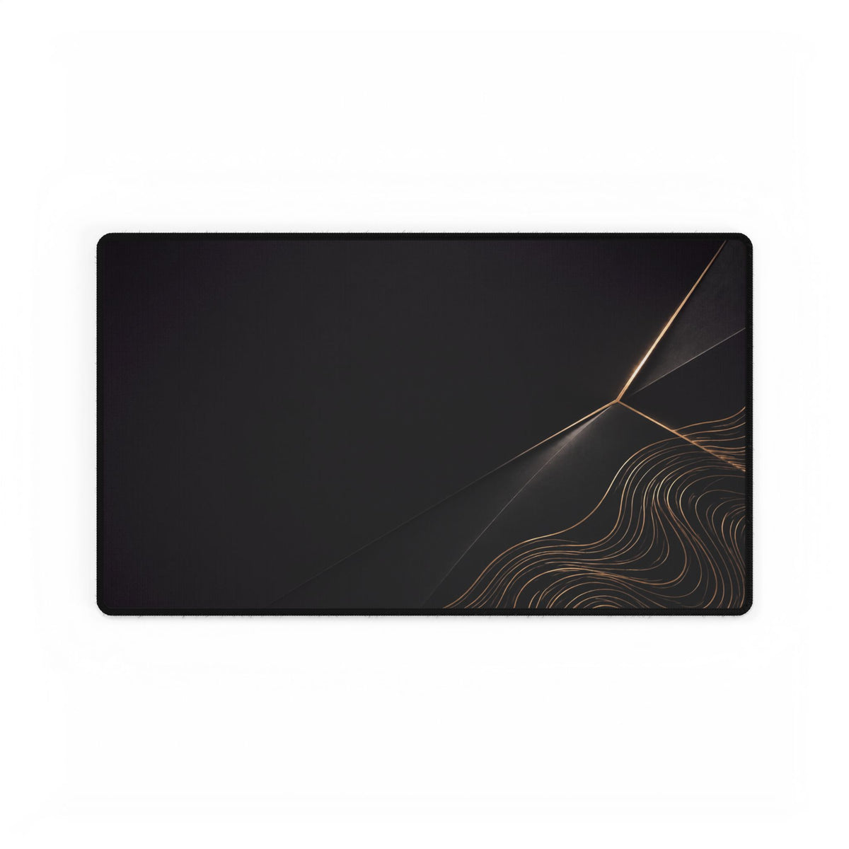 Printify preview: Obsidian Facet, 23.6 × 13.8 inches, on a white background.
