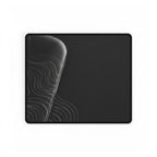 Printify preview: Charcoal Optic desk mat, 14.4 × 12.1 inches, flat on a white background.