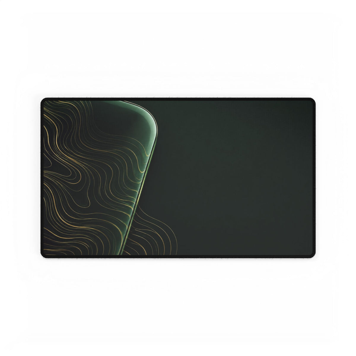Printify preview: Forest Optic desk mat, 23.6 × 13.8 inches, flat on a white background.