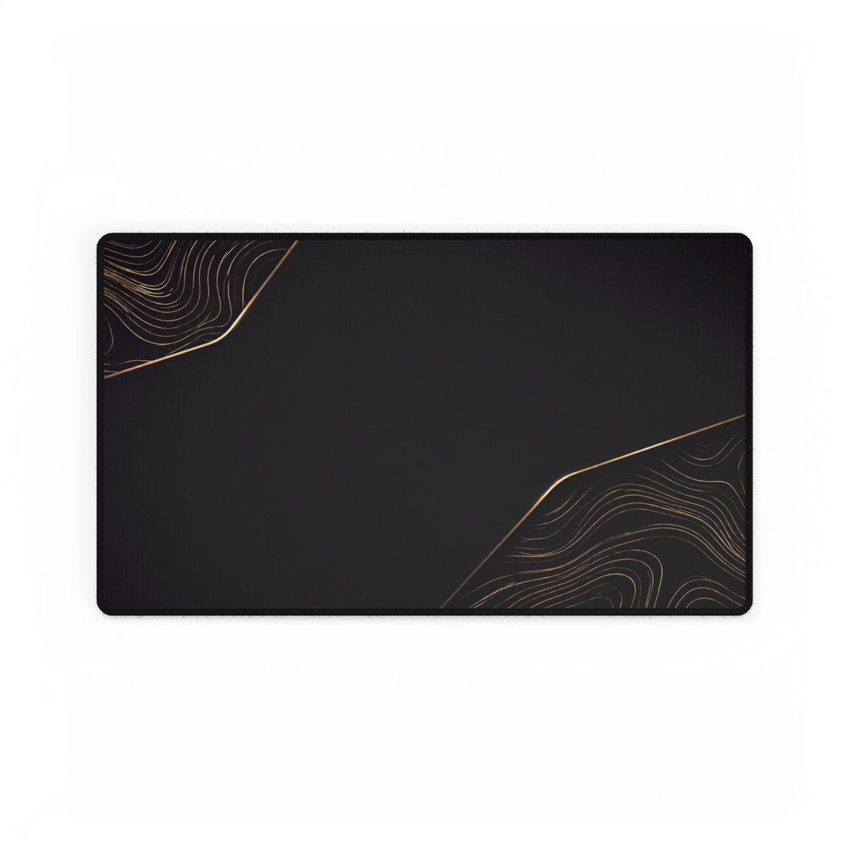 Printify preview: Obsidian Cutaway desk mat, 23.6 × 13.8 inches, flat on a white background.