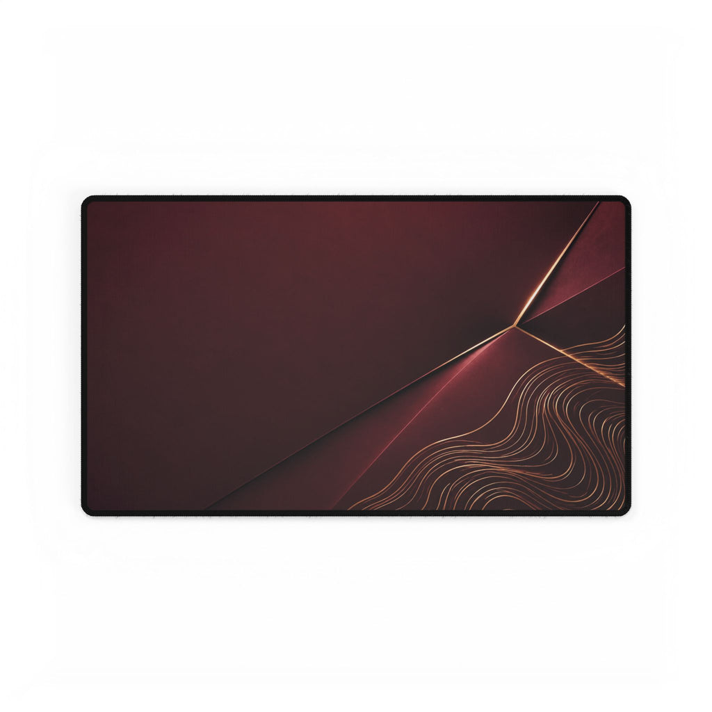 Printify preview: Burgundy Facet, 23.6 × 13.8 inches, on a white background.