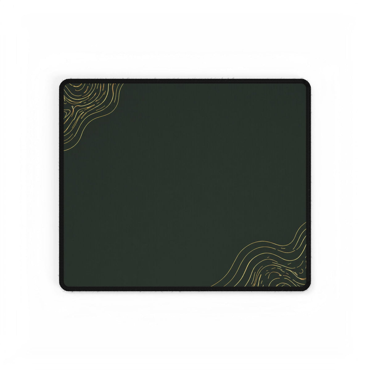 Printify preview: Minimal Forest desk mat, 14.4 × 12.1 inches, on a white background